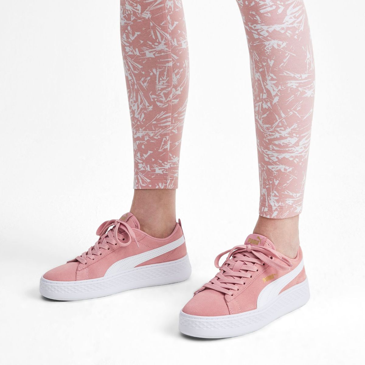 PUMA - Zapatillas Urbanas Mujer Puma Smash Platform Sd