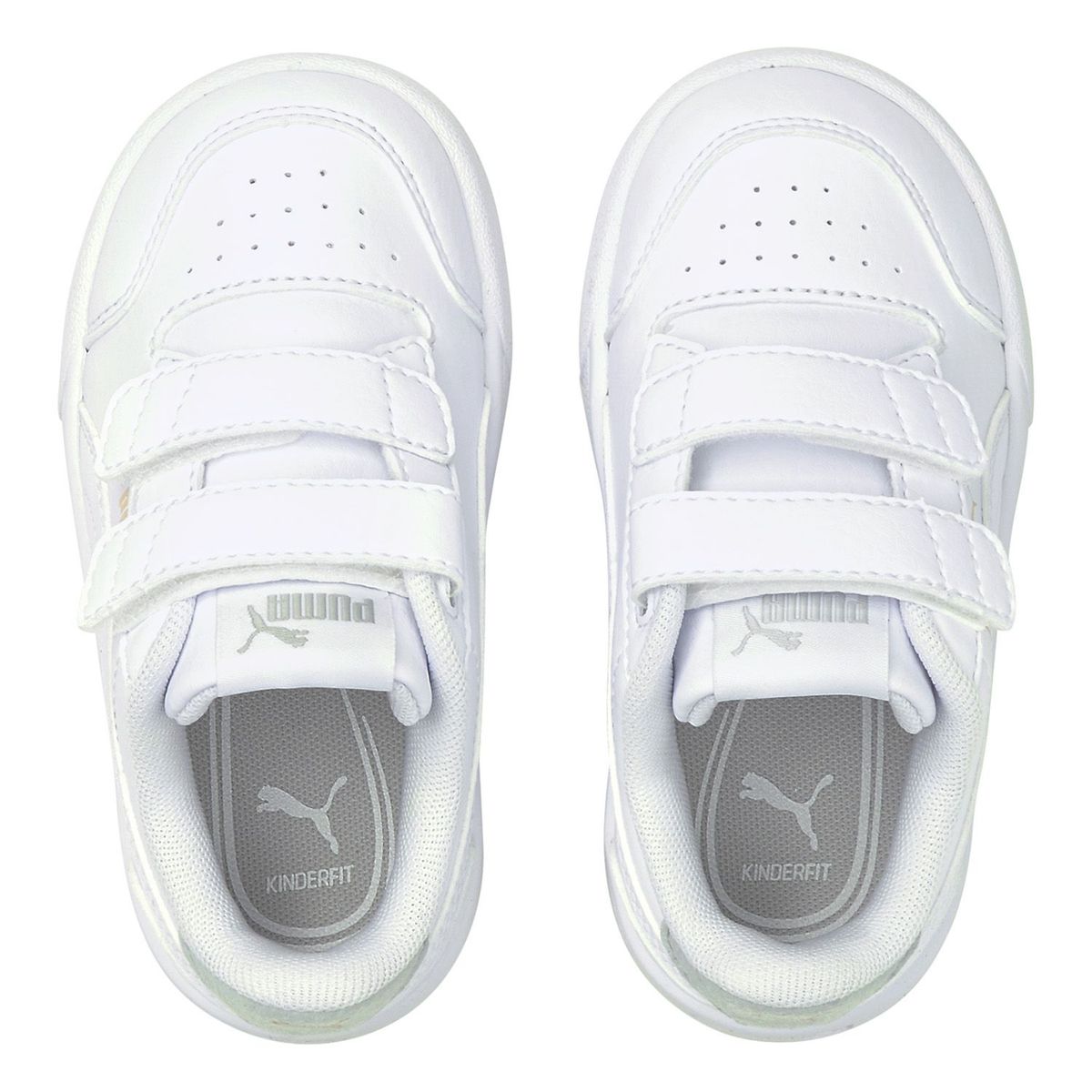 PUMA - Zapatilla Escolar Shuffle V Inf Blanco Niño Puma