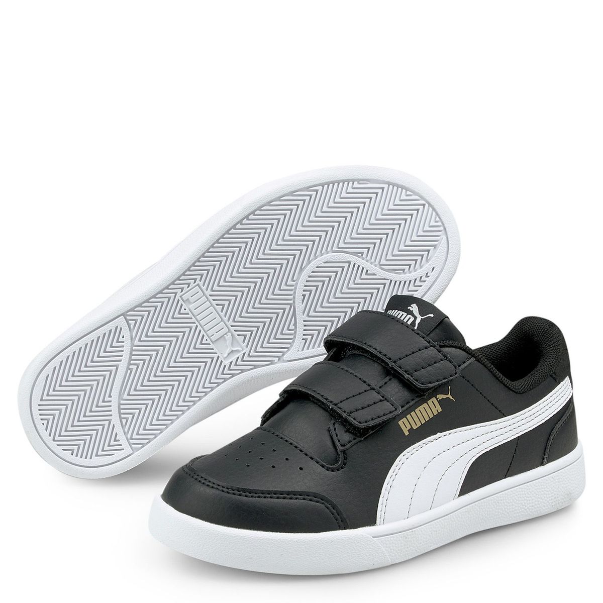 PUMA - Zapatillas Urbanas Niño Puma Shuffle V Ps Negro