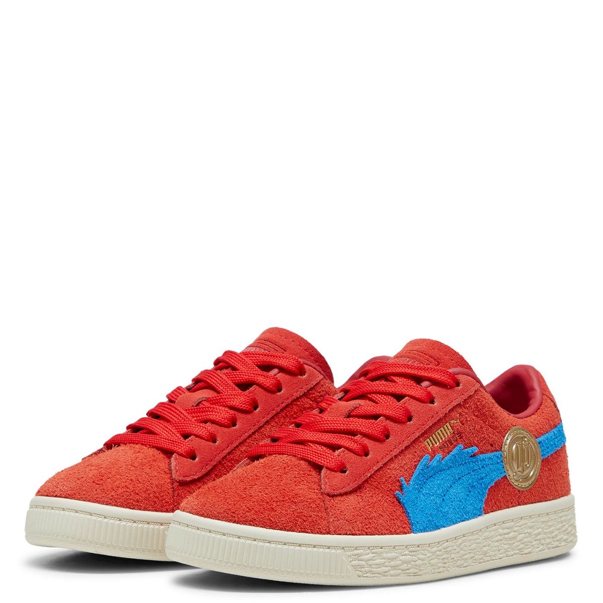 PUMA - Zapatillas Urbanas Niño Suede One Piece Ps Rojo