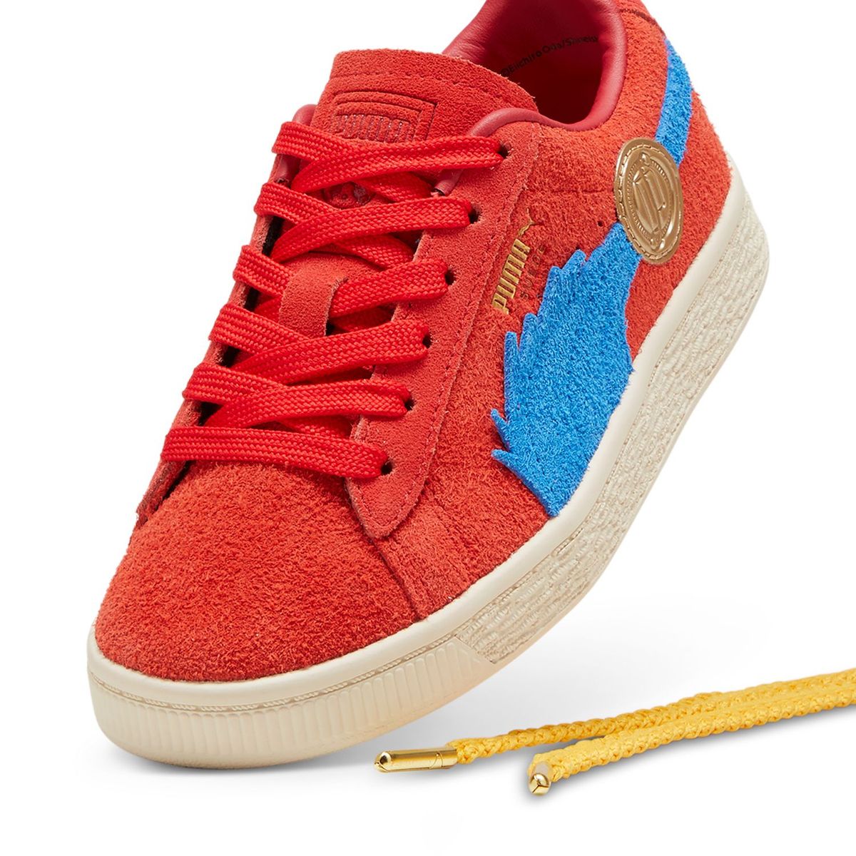 PUMA - Zapatillas Urbanas Niño Suede One Piece Ps Rojo