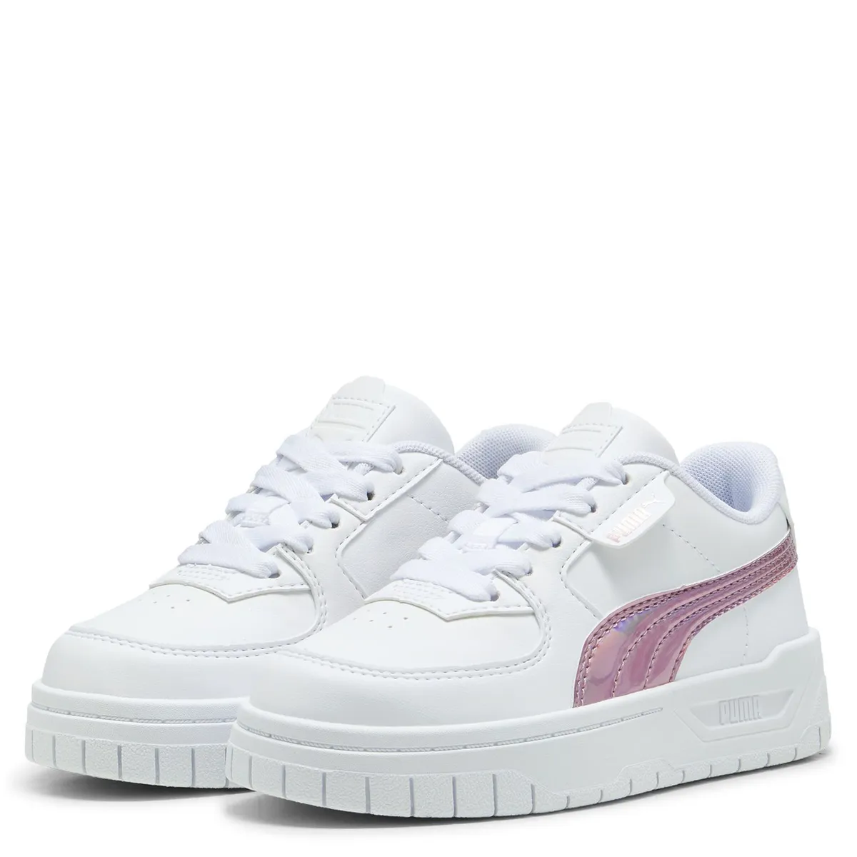 PUMA - Zapatillas Urbanas Niña Cali Dream Iridescent Ps blanco