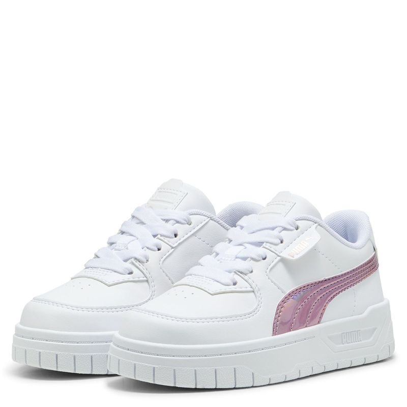 PUMA - Zapatillas Urbanas Niña Cali Dream Iridescent Ps blanco