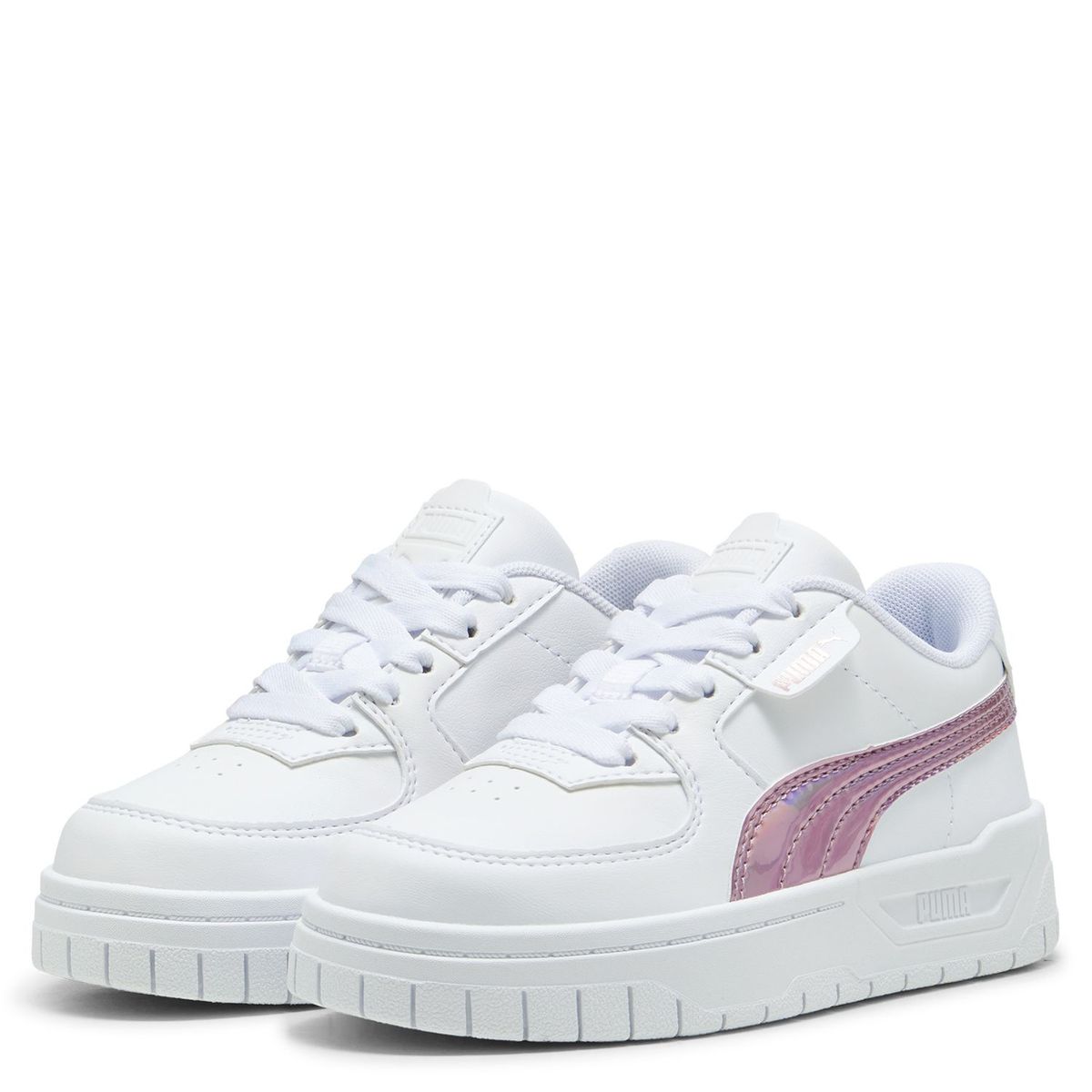 PUMA - Zapatillas Urbanas Niña Cali Dream Iridescent Ps blanco