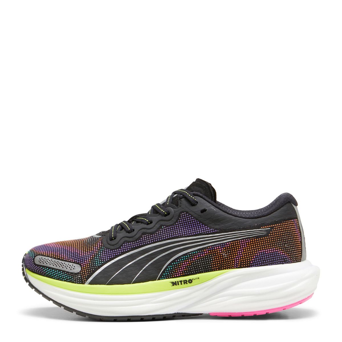 PUMA - Zapatillas Deportivas Mujer Deviate Nitro 2 Psychedelic Rush Wns Negro