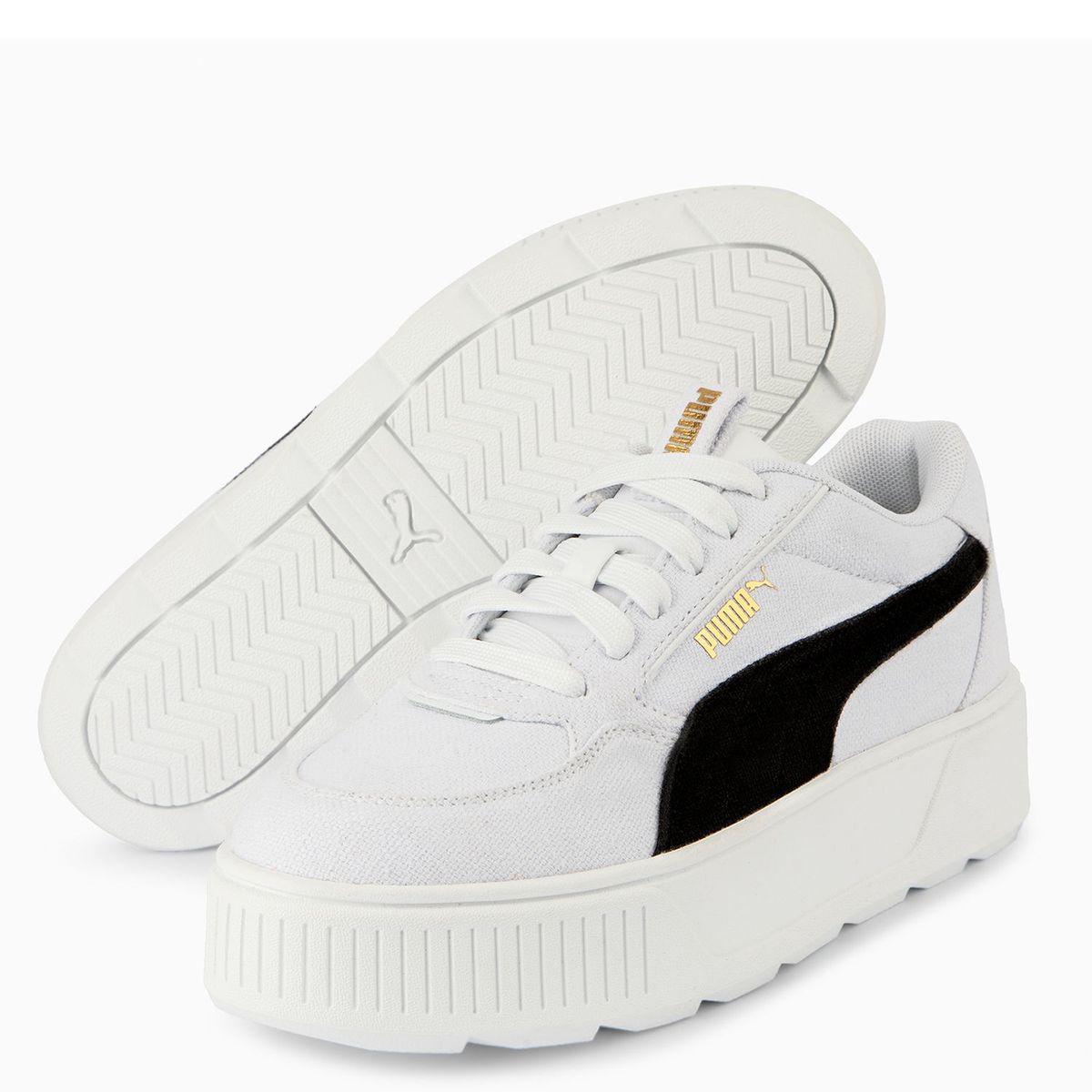 PUMA - Zapatillas Urbanas Mujer Karmen Rebelle Canvas blanco