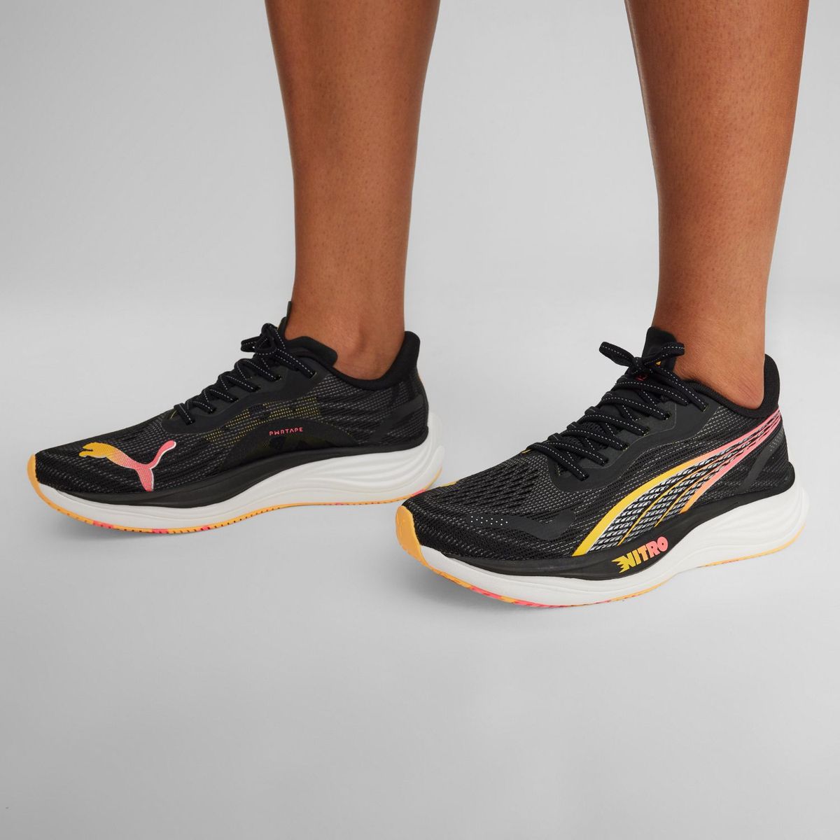 PUMA - Zapatillas Deportivas Mujer Velocity Nitro 3 Ff Wns Negro