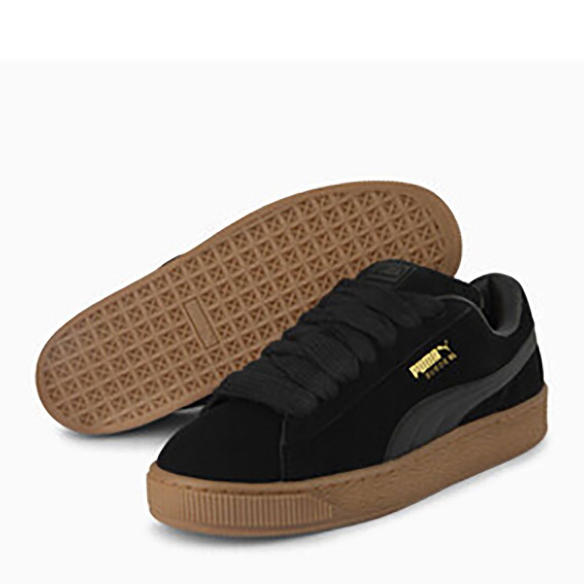 PUMA - Zapatillas Puma Suede Xl Negras - Cuero Horma Normal
