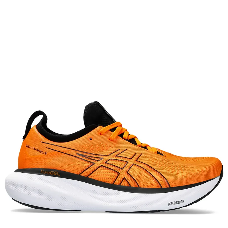 ASICS - Zapatillas Deportivas Hombre Asics Gel-nimbus 25 Orange/black  Multicolor