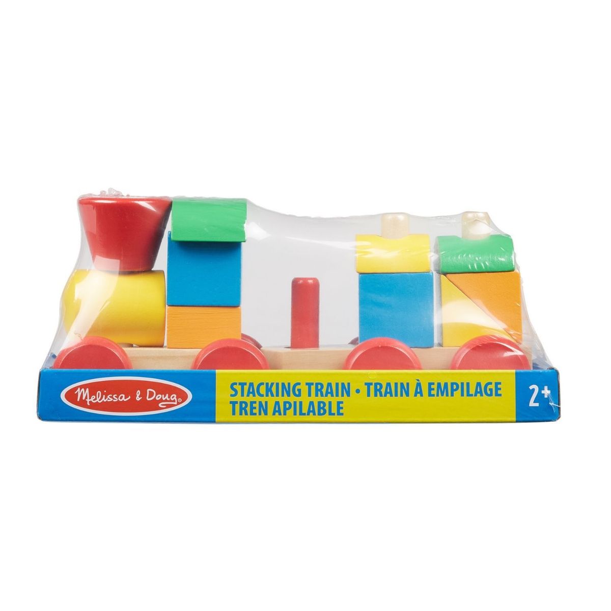 MELISSA & DOUG - Tren Pequeño Apilable De Color