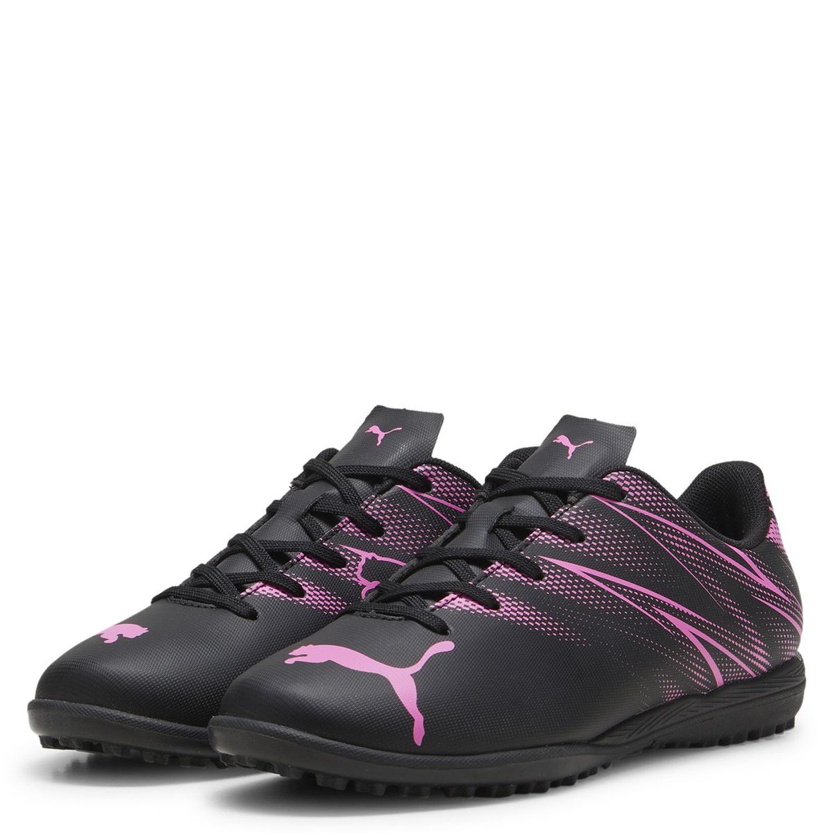 PUMA - Zapatilla De Fútbol Hombre Attacanto Tt Jr Negro