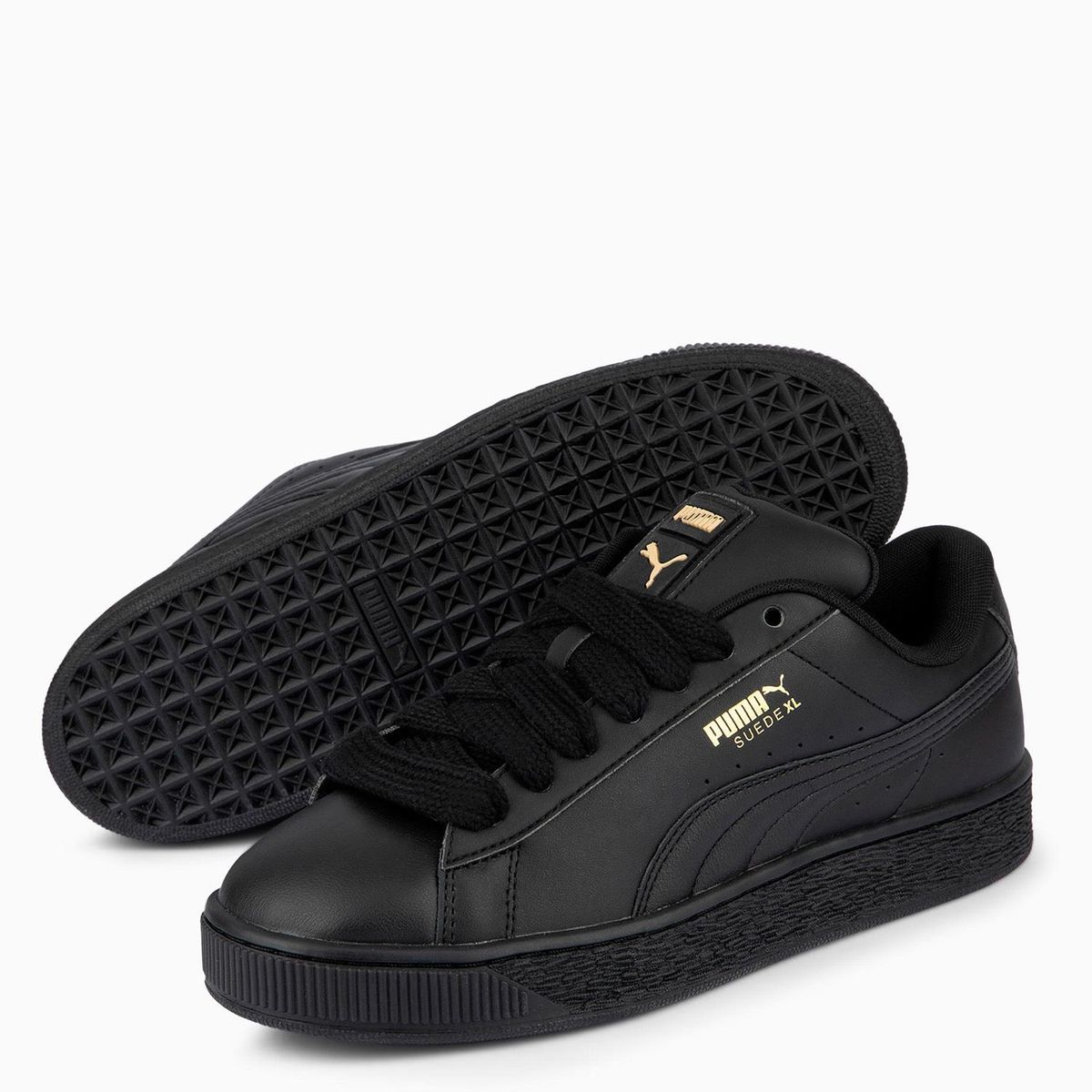 PUMA - Zapatillas Urbanas Hombre Suede Xl Lth Negro