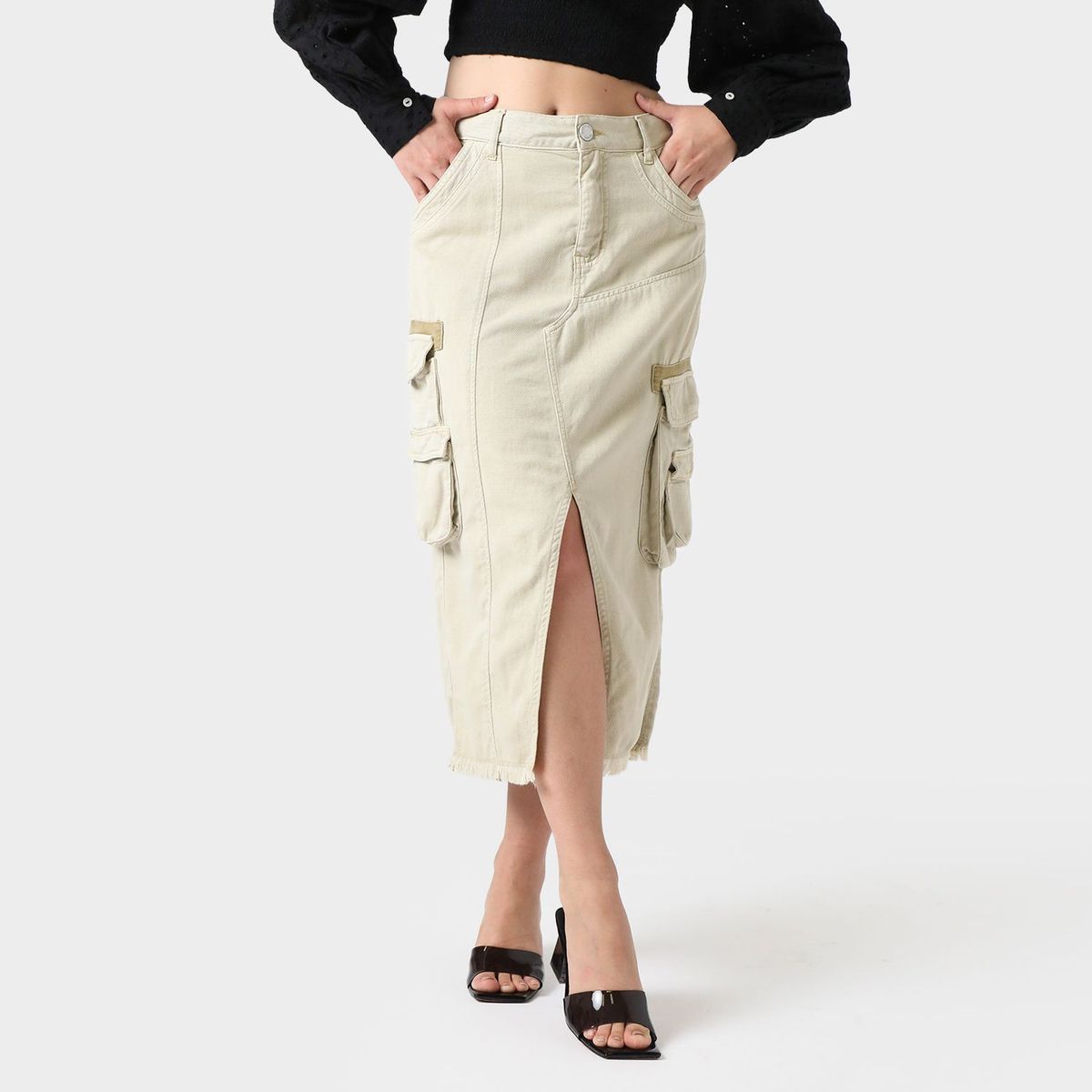  - Overol Falda Algodón Mujer X Jorge Luis Salinas