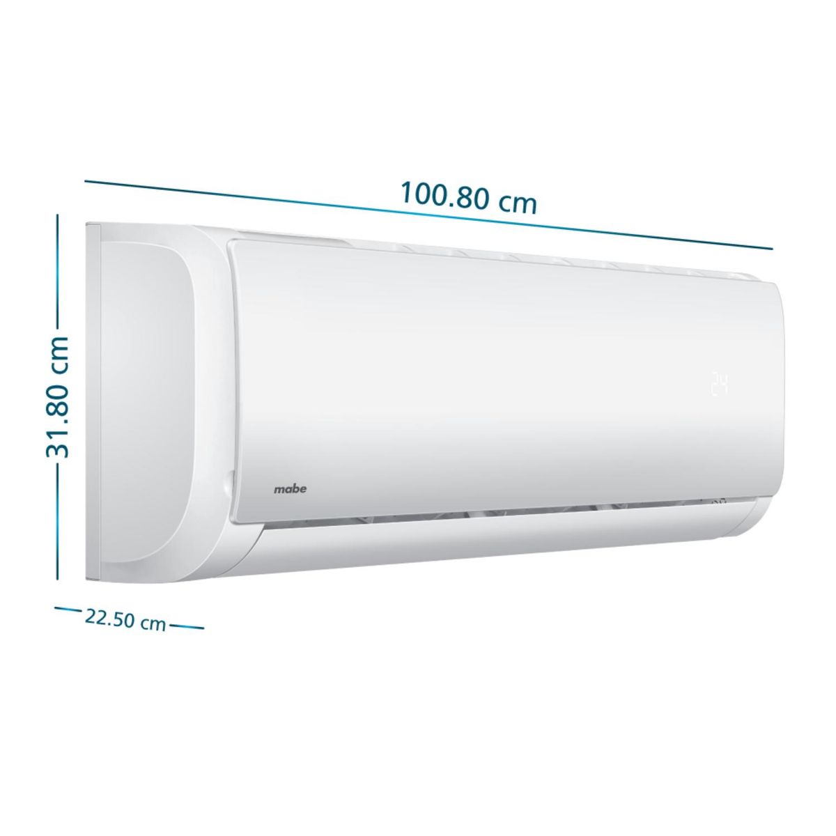 MABE - Aire Acondicionado Tradicional 220v 18000 Btu - Mmt18cdbwccc8 Mabe.
