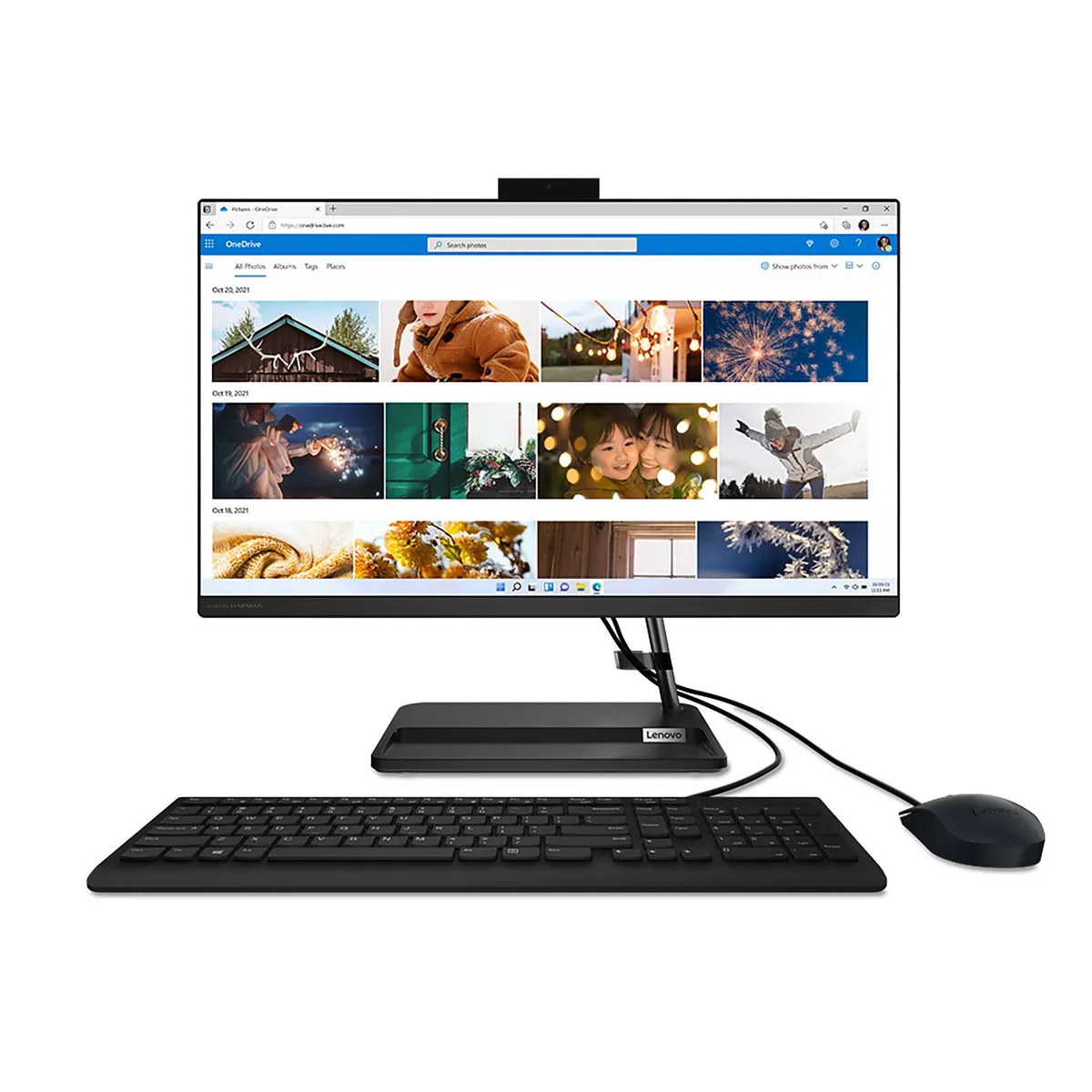 LENOVO - All In One Lenovo Intel Core I5 8GB 512GB SSD Ideacentre Aio 3 12° Gen 23.8" Fhd