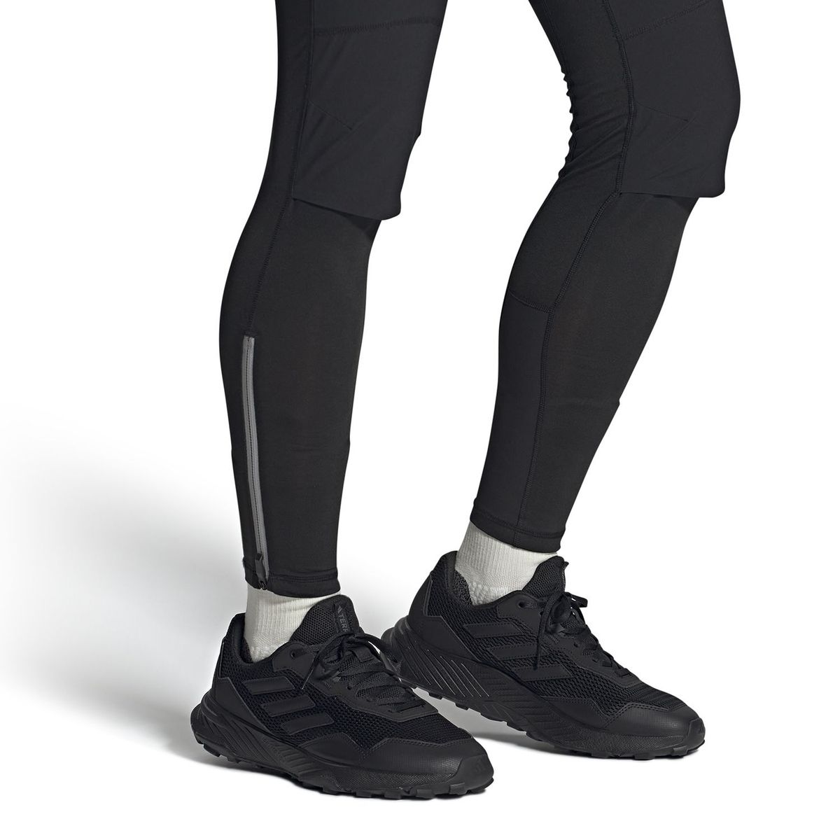 ADIDAS TERREX - Zapatillas Trail Running Hombre Adidas Tracefinder -traxion Negro