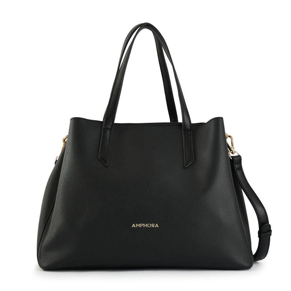 AMPHORA - Cartera Amphora Caramel Negro