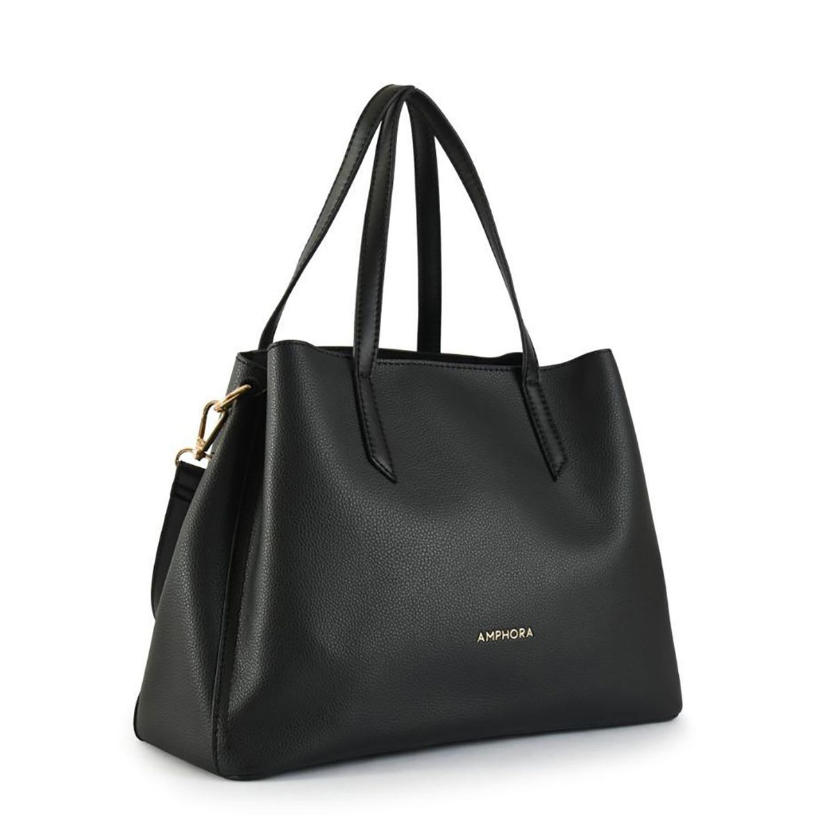 AMPHORA - Cartera Amphora Caramel Negro