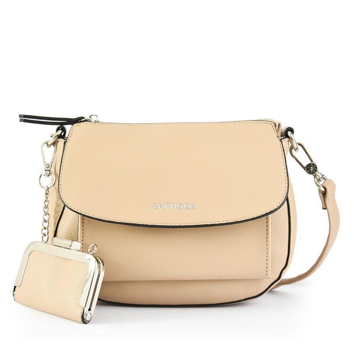 AMPHORA - Crossbody Amphora Molinari Beige