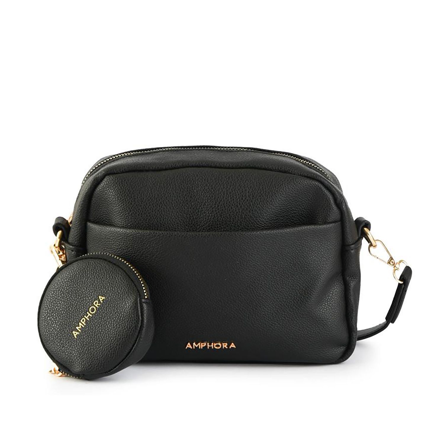 Crossbody Amphora Paradis Negro AMPHORA