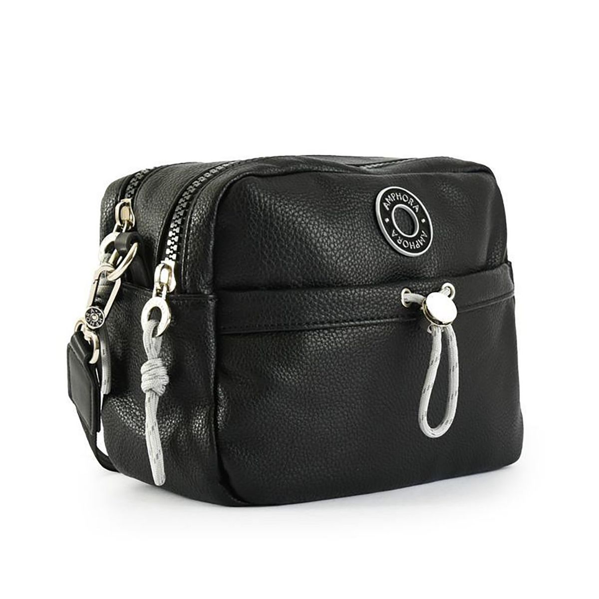 AMPHORA - Crossbody Amphora Roudy Negro