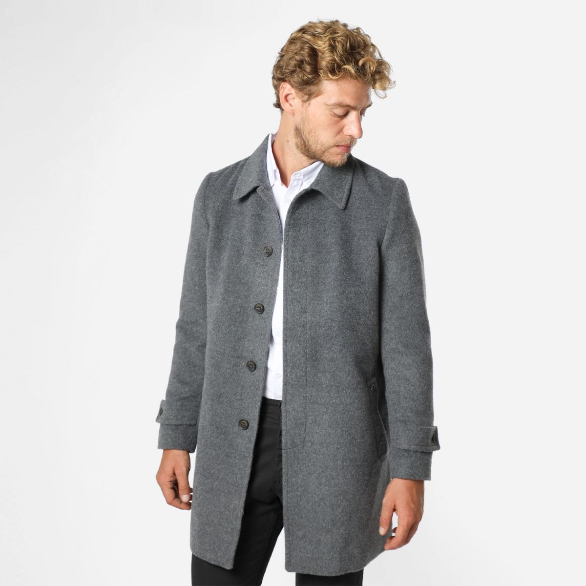 LA MARTINA - Abrigo Alpaca Hombre La Martina