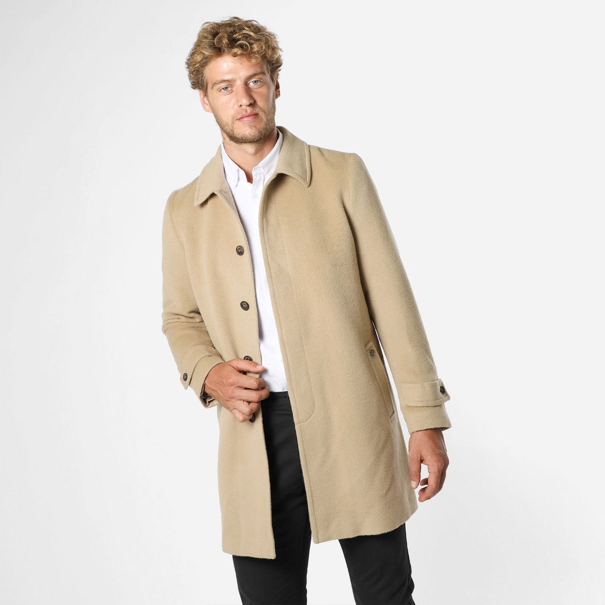 LA MARTINA - Abrigo Alpaca Hombre La Martina