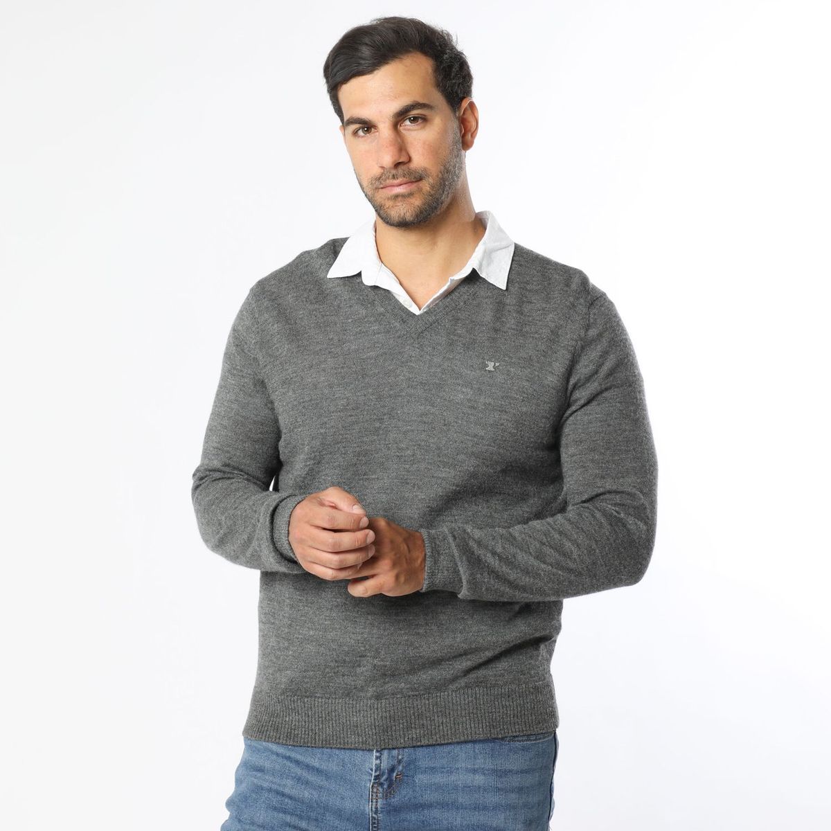 WOLF&HANK - Chompa 100% Alpaca Hombre Wolf&hank