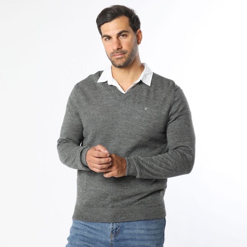 WOLF&HANK - Chompa 100% Alpaca Hombre Wolf&hank