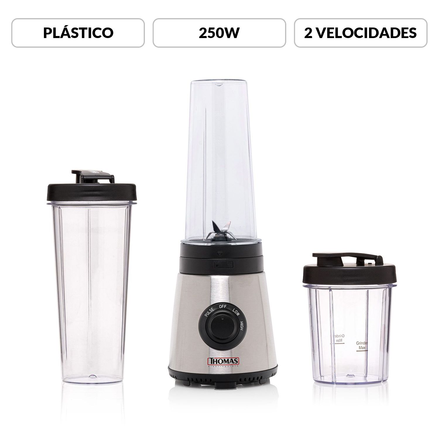 Licuadora Personal 250W TH-300PB THOMAS