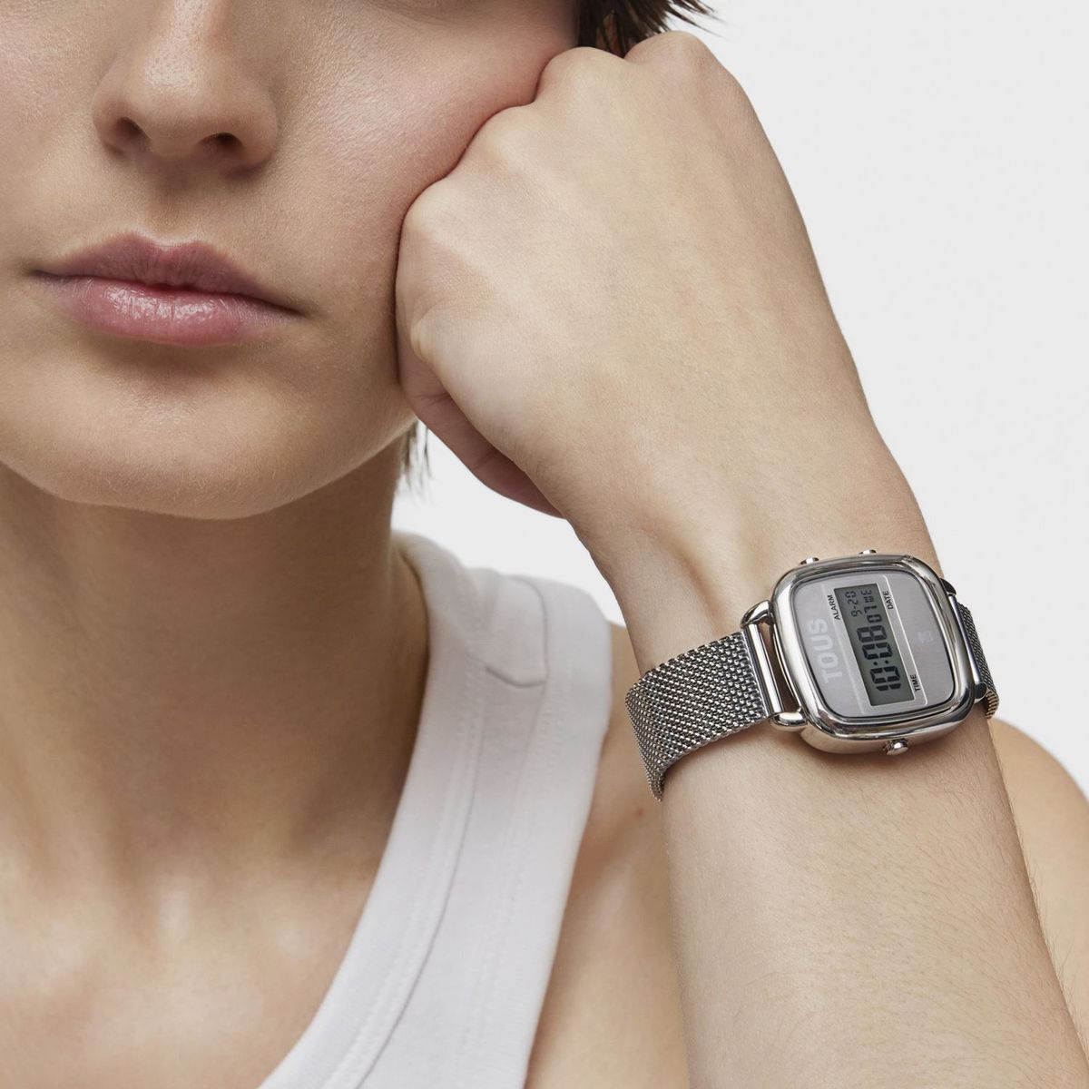 TOUS - Reloj Acero Correa Esterilla Tous