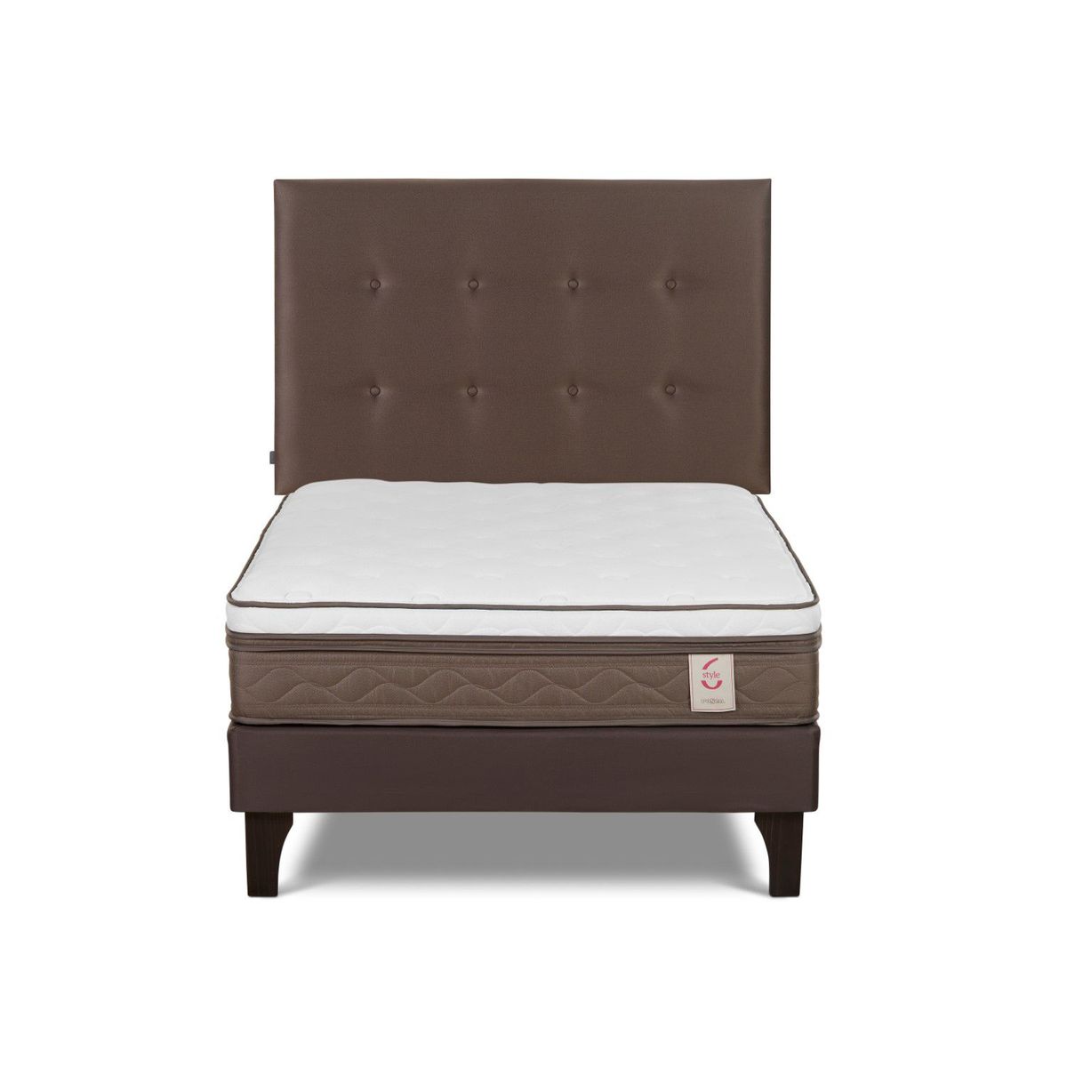 ROSEN - Dormitorio Europeo New Style 6 West Azul 1.5 Plz