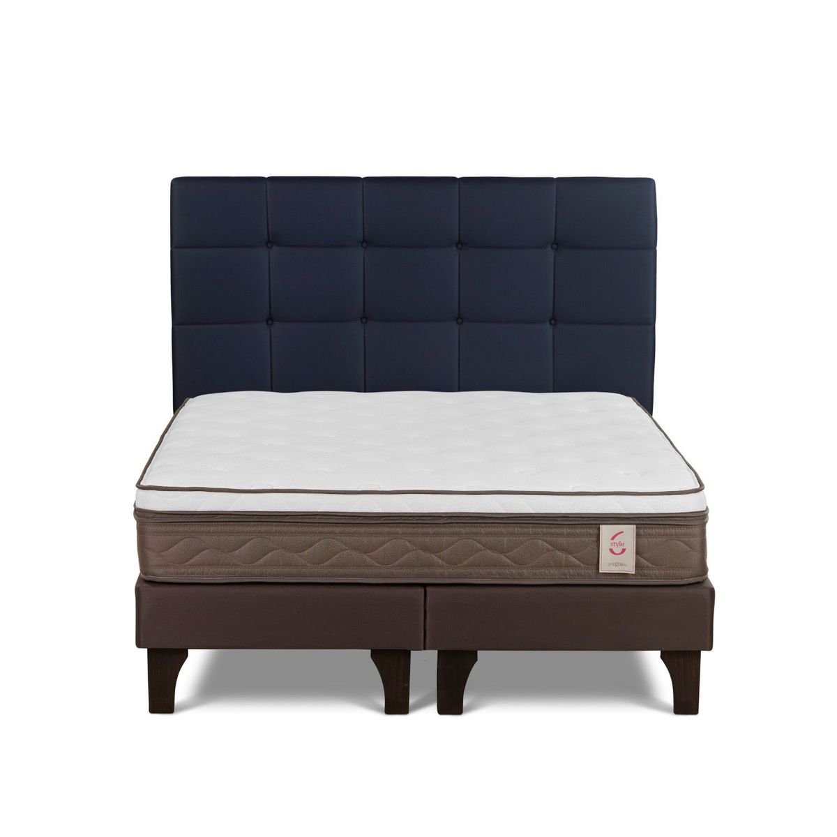 ROSEN - Dormitorio Europeo New Style 6 Issey Grafito Queen