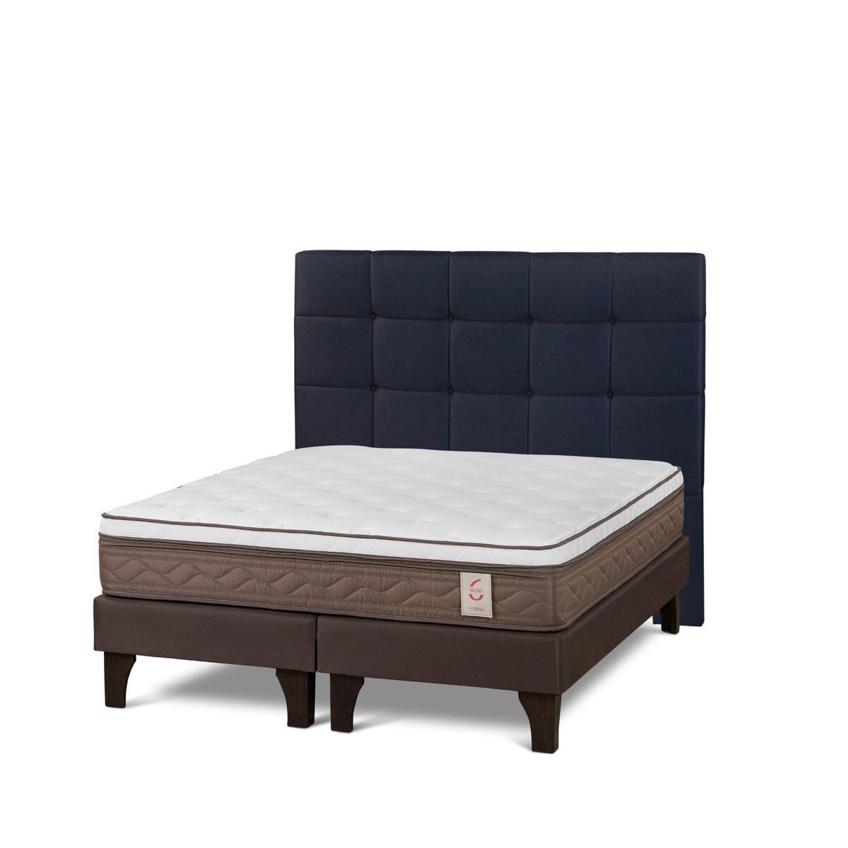 ROSEN - Dormitorio Europeo New Style 6 Issey Grafito King
