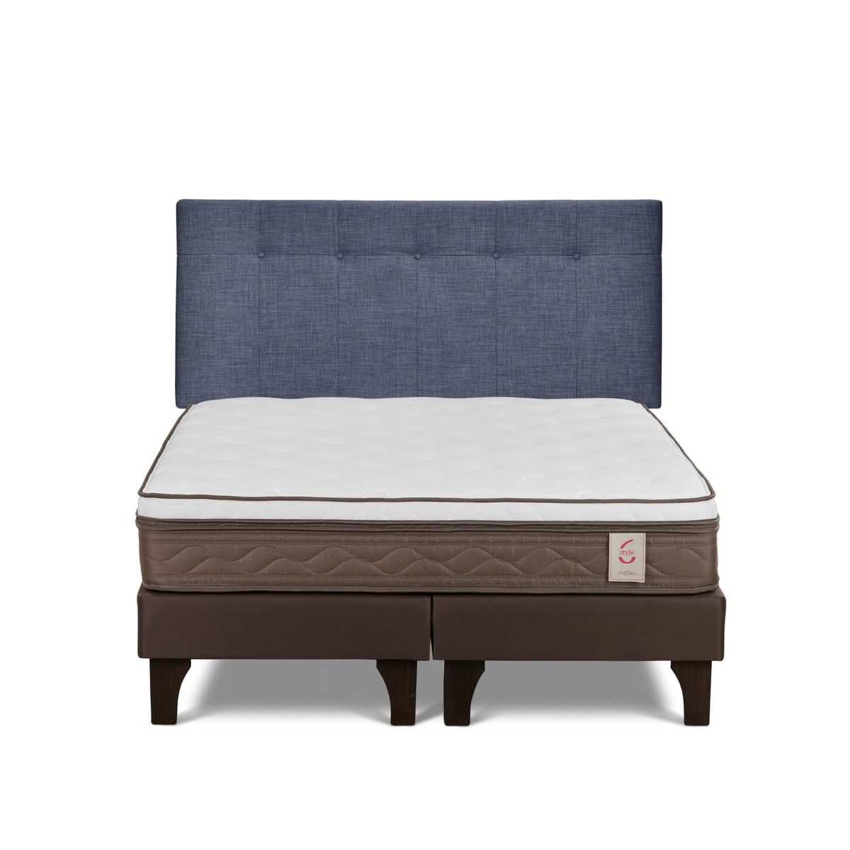ROSEN - Dormitorio Europeo New Style 6 New Bennet Denim King