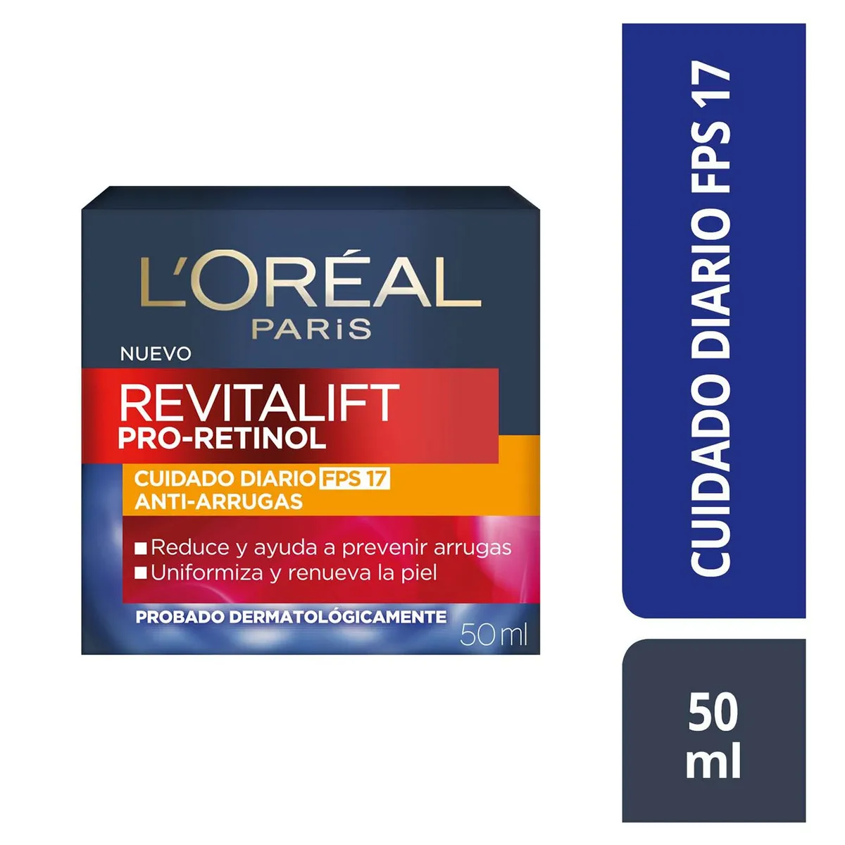 LOREAL PARIS - Crema Día Retinol 50ml Loreal