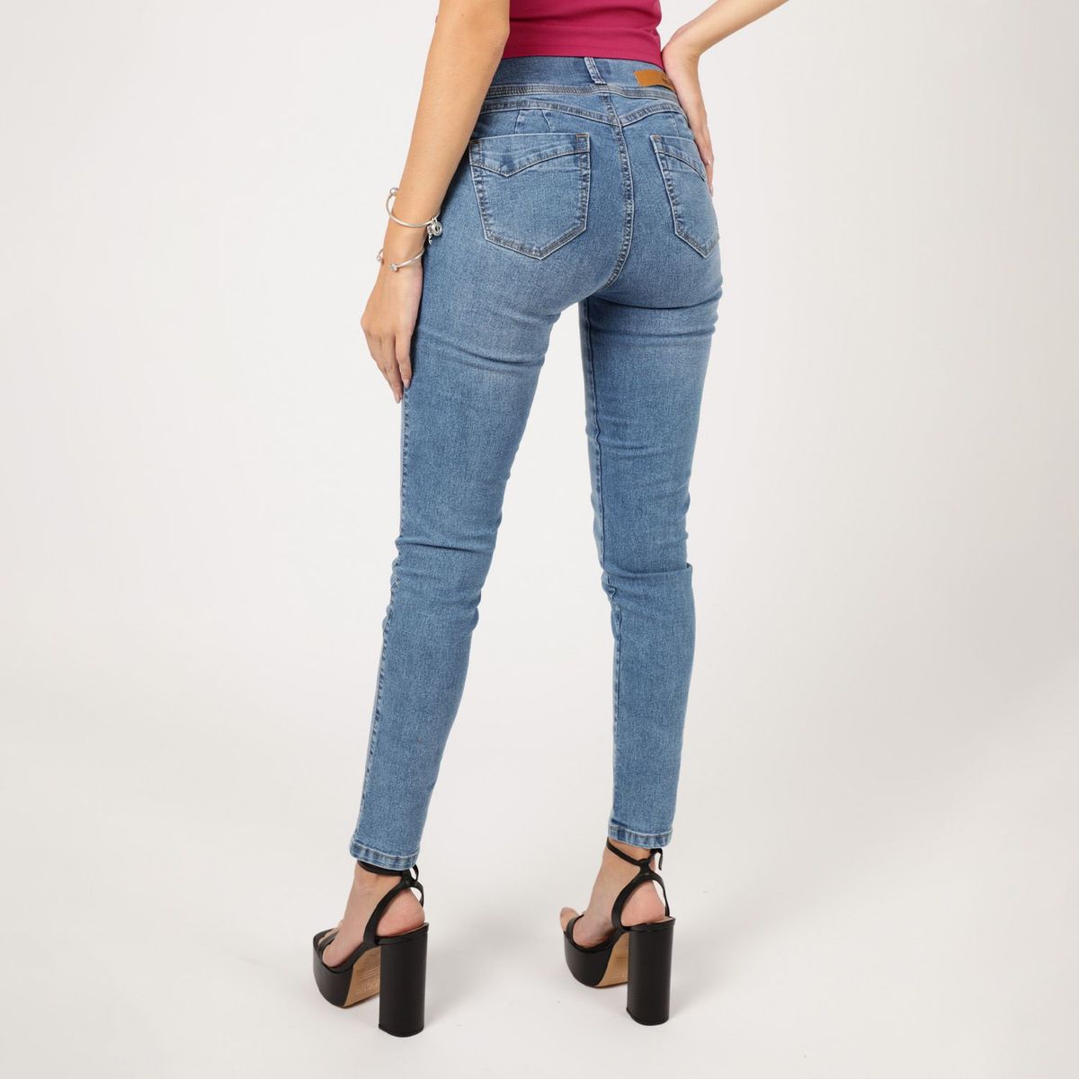MOSSIMO - Jean Skinny Tiro Alto Mujer Mossimo