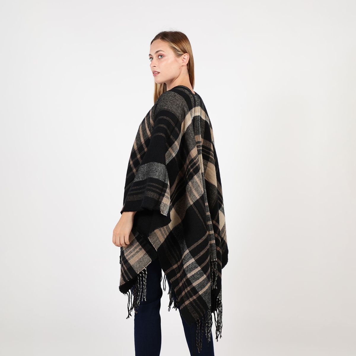 VERO MODA - Poncho Básico Mujer Vero Moda