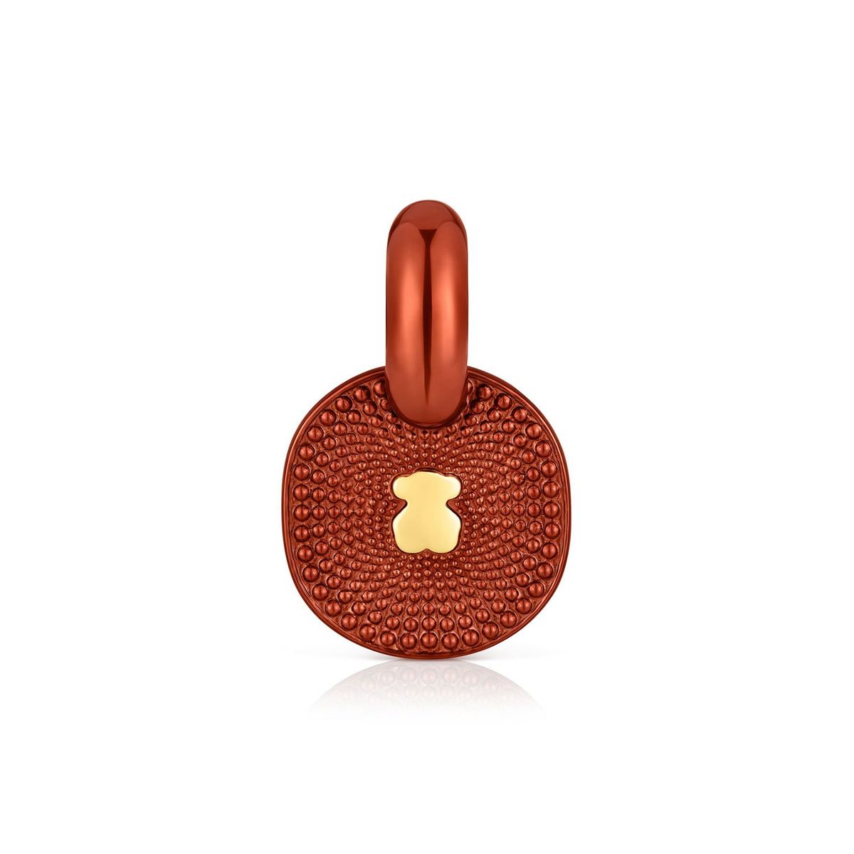 TOUS - Colgante Plata Acabado Naranja