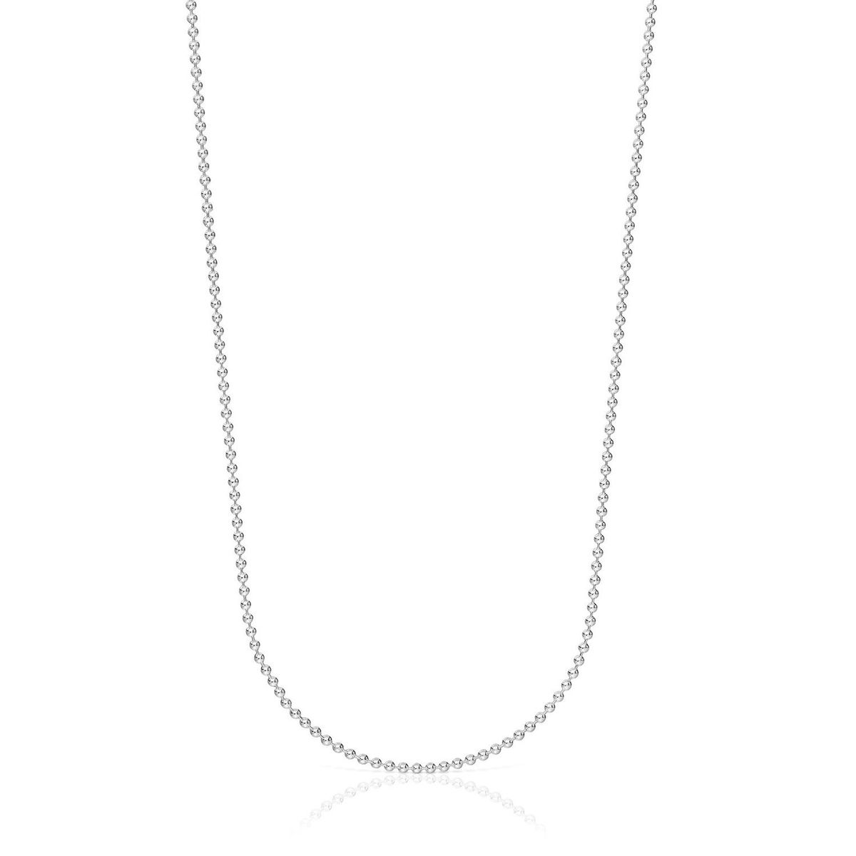 TOUS - Gargantilla de plata con bolas, 60 cm Chain