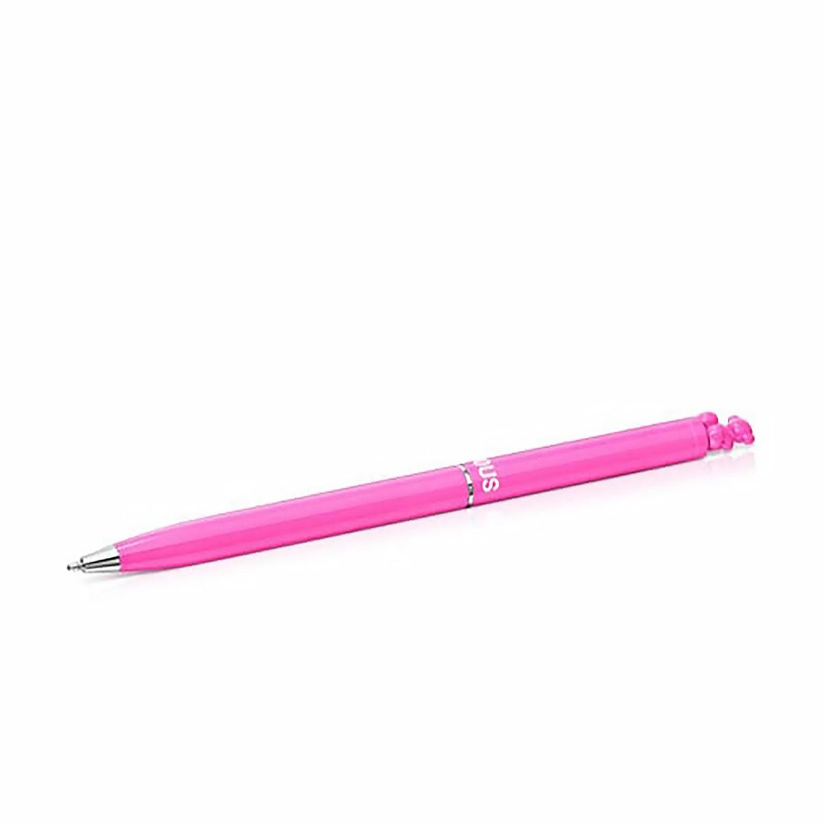 TOUS - Boligrafo Acero Bold Bear Fucsia Tous