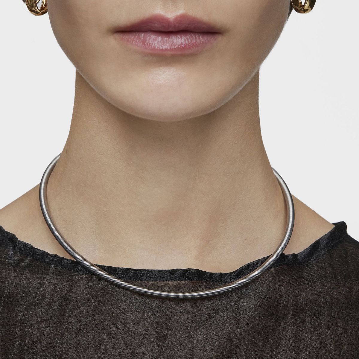 TOUS - Gargantilla Acero Tubo Mesh