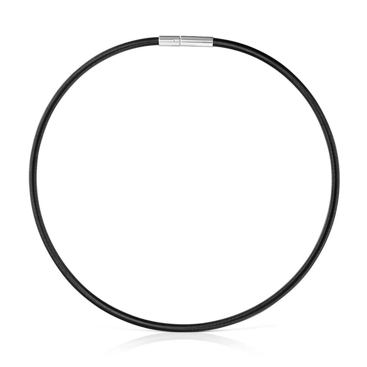 TOUS - Collar Acero Mesh Negra