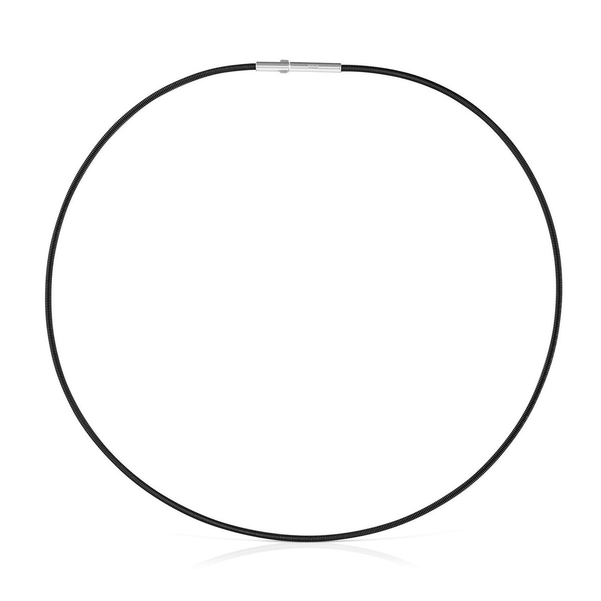 TOUS - Gargantilla Acero Mesh Negra