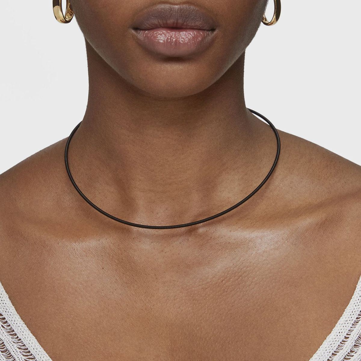 TOUS - Gargantilla Acero Mesh Negra