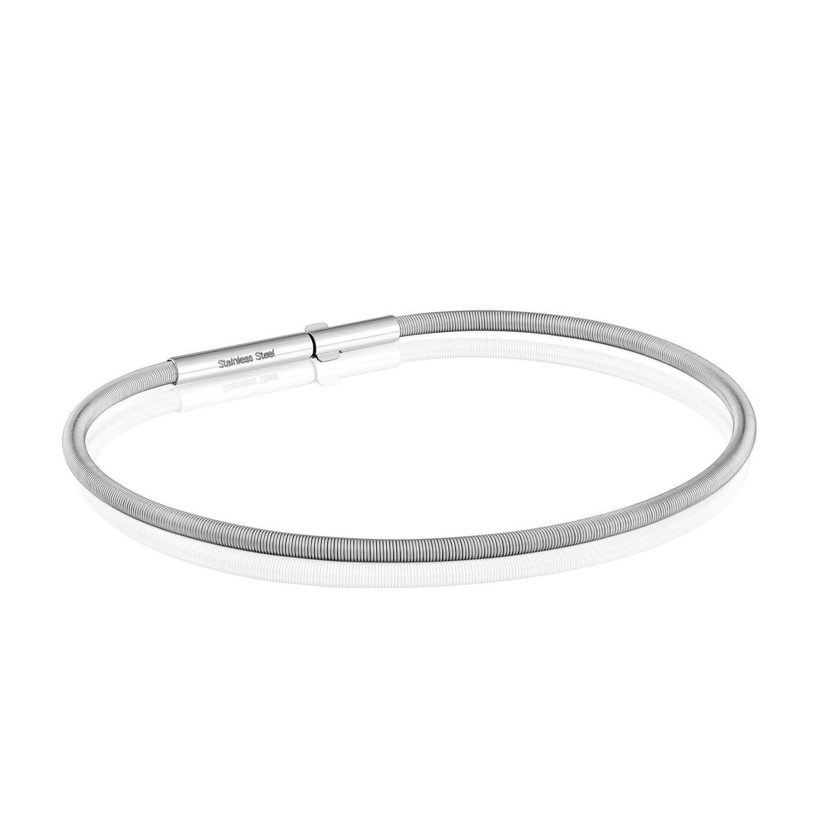 TOUS - Pulsera Acero Tubo Mesh