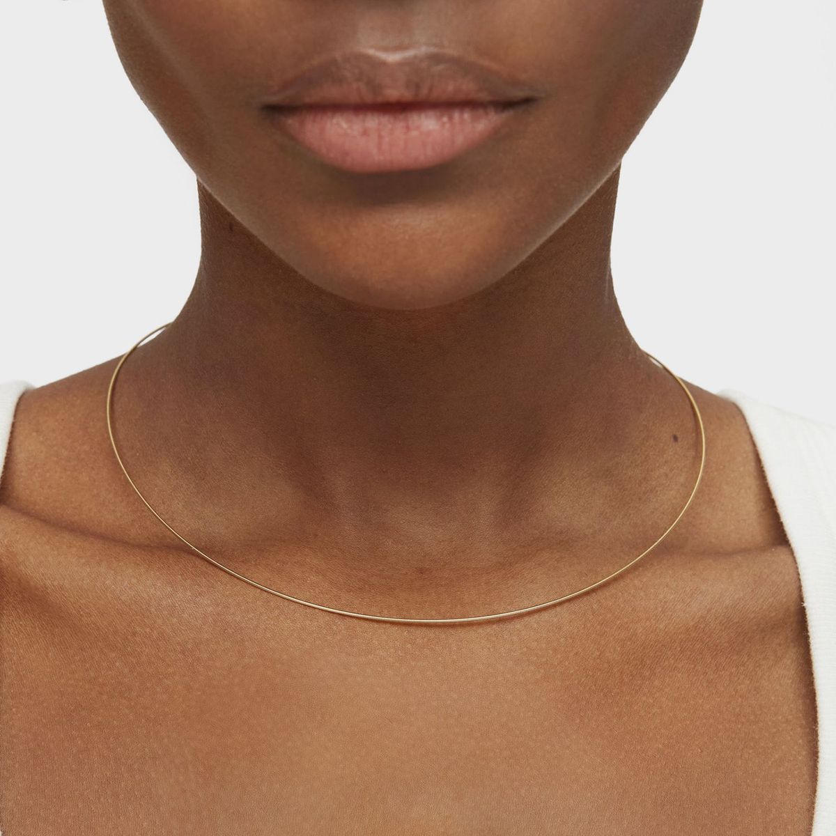 TOUS - Gargantilla Oro /Acero Tubo