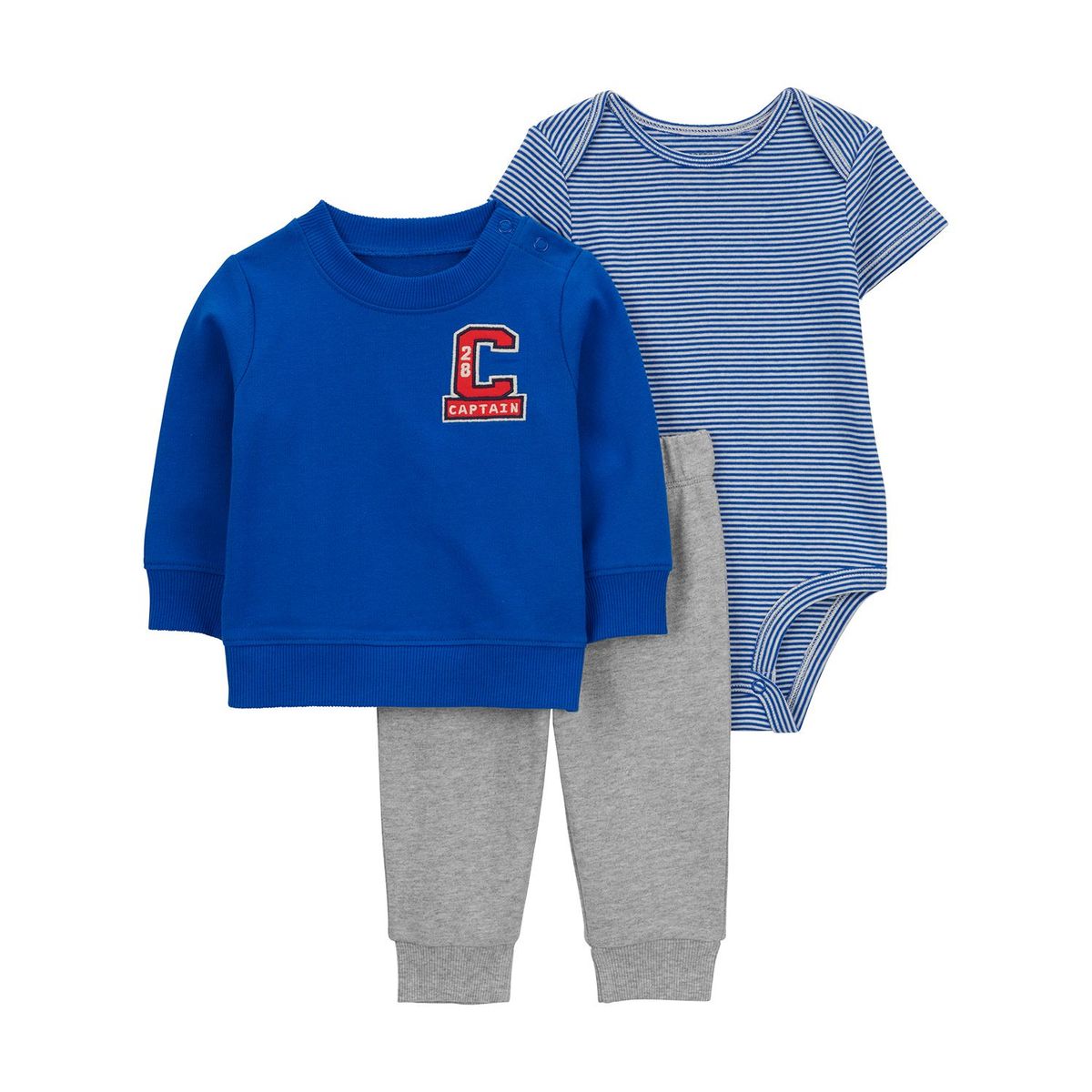 CARTER'S - Conjunto 3 Piezas Bebé Niño Algodón Carters