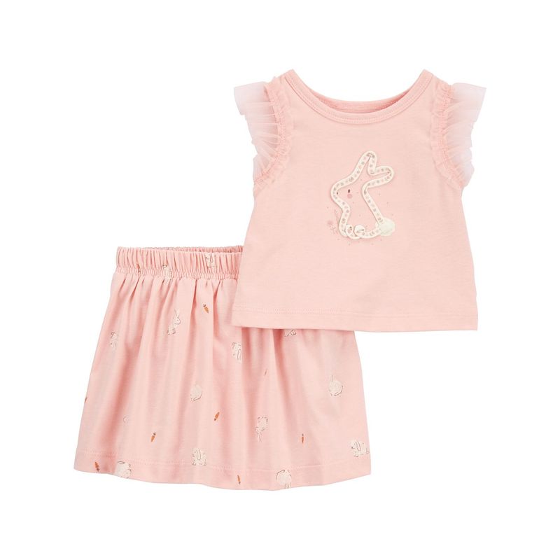 CARTER'S - Conjunto 2 Piezas Bebé Niña Algodón Carters