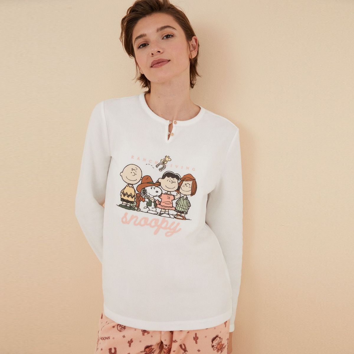 WOMEN SECRET - Pijama Snoopy Mujer Womens Secret
